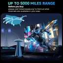 5000+ Miles Range TV Antenna Indoor, 2026 Digital Antenna for Smart TV, HDTV Antenna for Local Channels with Signal Amplifier, Supports 4k 8k 1080p All TVs -38ft Coax Cable
