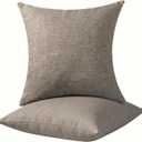 Throw Pillows with Inserts Included, 18x18 Couch Pillows,Throw Pillows for Couch,Olive Green Throw Pillow 2 Pack,Romantic Pink