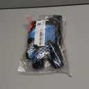 rabbitgoo Dog Harness No Pull with 2 Leash Clips, Adjustable Soft Padded, Reflective Oxford No Choke Pet Vest with Easy Control Handle for Medium Sized Dogs, Blue, M