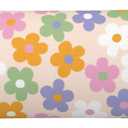 Cute Flowers Floral Body Pillow Cover - Pillowcases 20"x54" with Hidden Zipper Closure Soft and Breathable (One Size)