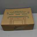 2 Pcs 9FT Christmas Garland for Mantle, Artificial Real Touch Norfolk Pine & Cedar Garlands for Xmas Decoration Indoor Outdoor, Realistic Greenery Christmas Garland for Stairs Railing, Fireplace