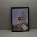 15x21 Picture Frame Black for Wall Mounting, Horizontal and Vertical Formats for Wall Hanging, Wood 15x21 Frame, Black, 1 Pack