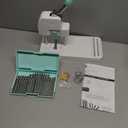 We R Makers, Jewelry Press Kit Machine, Includes 1 Jewelry Press, 34 piece Metal Stamping Kit, and Alignment Stickers
