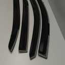 WFLNHB Outside 4 Pieces Black Window Visors Shade Sun Rain Wind Guards Deflectors Cover Acrylic Replacement for Accord 2008-2012