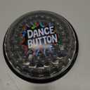 Disco Dance Button with 5 Songs Funny Buttons for Party Supply Desk Toys for Office Coworkers Adults Gag Gifts