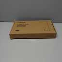 EDISHINE LED Corner Floor Lamp, 57.5" Minimalist Dimmable Sleek Light, Adjustable Height, Tall Floor Lamps for Living Room, Bedroom, Office, 3000K Warm White Light, White