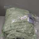 Sage Green Fleece Throw Blanket 6080 for Couch Sofa Bed,Super Soft Cozy Plush Microfiber Flannel Blanket with Stripes Design Lightweight for Adults,Woman,Girls