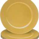 JEVERGN 10 Pack Gold Charger Plates, 13" Beaded Chargers for Dinner Plates, Gold Plate Chargers Set of 10, Round Plastic Charger for Wedding, Party Event, Dinner, Table Setting