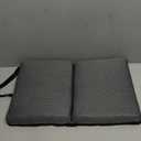 Airplane Seat Cushion Portable Travel Cushion for Comfort Foldable Stadium Pad with Breathable Fabric Seat Pad Perfect for Long Flights, Office, Bleacher, Camping