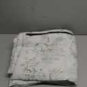 jinchan 95% Blackout Nursery Curtains 84 Inches Long, Bunny Woodland Toile Curtains Sage Green on Beige Animal Printed Drapes Rod Pocket Thermal Insulated Bedroom Farmhouse Window Treatment 2 Panels