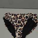 Beachsissi Women V Neck Tankini Swimsuit Ruffled Shoulder Floral Bathing Suit Size L