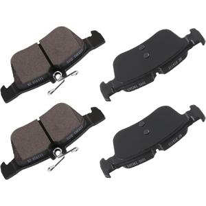cciyu D1665 Rear Ceramic Brake Pads Kits 4pcs fit For Ford Edge/Escape/Fusion, 17 For Lincoln Continental 15 For Lincoln MKC 16-18 For Lincoln MKX 13-18 For Lincoln MKZ For Lincoln Nautilus