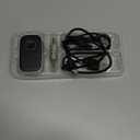 COMSOON Bluetooth Receiver for Car, Noise Cancelling 3.5mm AUX Bluetooth Car Adapter, Wireless Audio Receiver for Home Stereo/Wired Headphones, Hands-Free Call, 16H Battery Life - Black+Silver