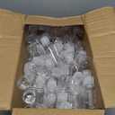 100 PCS 1oz/30ml Travel Bottles with Flip Cap, Travel Plastic Empty Bottles, Squeezable Refillable Container, Clear Leak Proof Mini Liquid Tube for Liquids Toiletries Shampoo Lotion