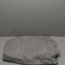 Madison Park 100% Egyptian Cotton Lightweight Summer Blanket, Breathable Waffle Knit Design, Soft Cozy All-Season Throw for Bed, Couch or Sofa, Grey Full/Queen Size (90"x90")