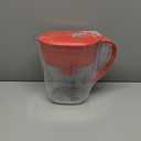 Brita Water Filter Pitcher for Tap and Drinking Water with 1 Standard Filter, Lasts 2 Months, 6-Cup Capacity, BPA Free, Red