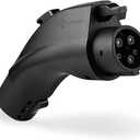 Lectron Tesla to J1772 EV Charging Adapter – NACS Converter, 48 Amp & 240V, Compatible with Tesla High Powered Connectors, Destination Chargers & Mobile Connectors for J1772 Electric Vehicles (Black)