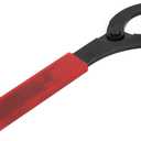 Qiilu Bottom Bracket Wrench, Bottom Bracket Freewheel Wrench Remover Cycling Repair Steel Tool Rubber Handle