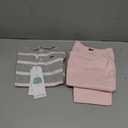 Lacoste baby-girls Organic Cotton Mini Piqué Pyjama Gift Set 12 M