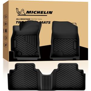 Michelin Vehicle Mats for 2021-2026 Hyundai Elantra/2022-2026 Elantra N
Floor Mats, Only Fit Gas & Manual, All-Weather, Custom Fit, Durable TPE, Not Fit Hybrid & Auto Tran