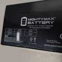 Mighty Max Battery ML1.3-12 - 12 Volt 1.3 AH, F1 Terminal, Rechargeable SLA AGM Battery
