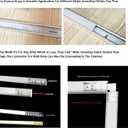 THMOOTHER 10-Pack 3.28FT LED Strip Channel Diffuser Fitted for Hue Plus ,Plus-Size Surface Mounted Tape Light Aluminum Spotless U Track Housing ,0.6'' Deep with Milky Cover .
