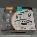 Pressurized Handheld Multi-Surface Natural Steam Cleaner with 12 pcs Accessories, Multi-Purpose Steamer for Home Use, Steamer for Cleaning Floor, Upholstery, Grout and Car (Grey)