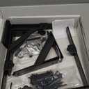 Anti Sag Gate Frame Kit Gate Corner Brace Bracket Heavy Duty Adjustable Gate Hardware with Gate Latch for Wooden Fences,Driveway Gates,Shed Doors,Corral Gates,Wood Windows