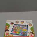 Trilingual Learning Toy Tablet with Music & Sound, Montessori Speech Musical Therapy Toys, Gifts for Boy, Girl, Baby, Toddler, for Age 1, 2, 3 Year Old (12-18 Months)