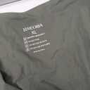 REORIA Women's Basic Sexy V Neck Double Lined Long Sleeve Slimming Going Out Thong Bodysuits Tops, Grey Green, XL