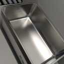 EGGKITPO Stainless Steel Pan 6-Pack 6 Inch Deep Full Size Pans Catering Storage Metal Food Pan Commercial Steamer pan Food Catering Trays for Hotel Steam Table Tray for Food Warmer (1/1 6" deep without lid)