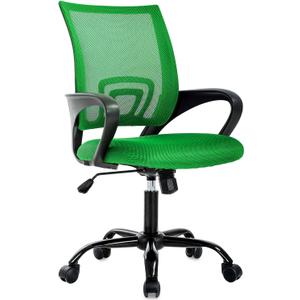 Ergonomic Office Chair Cheap Desk Chair Mesh Executive Computer Chair Lumbar Support for Women&Men, Green (1 Pcs)