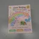 9 x Sean's Choice Color Sorting Toys for Toddlers, Roadtrip Travel Essenstial Fine Motor Autism Fidget Preschool Classroom Activities for Kids Easter Basket Stuffer (Cat)