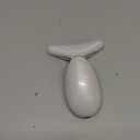 7 Color Face and Neck Massager Light Therapy, Red Light Based Facial Massager for Skin Care, Smoothing, Firming (White)