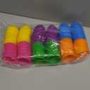 stargo 36 Pack - Plastic Easter Eggs Empty 3.2 Large Plastic Eggs Fillable for Easter Egg Hunt, Easter Egg Basket, Party Favor, Surprise Egg. Set of Bright Multicolored Eggs