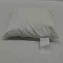 Bedding Throw Pillows (Set of 1, White), 14 x 14 Inches Pillows for Sofa, Bed and Couch Decorative Stuffer Pillow