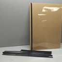 upsimples 16x24 Picture Frame Black 3 Pack, Scratch-Proof Poster Frames 16 x 24 for Photo Gallery - Slide-In Strips, Horizontal or Vertical Wall Mounting