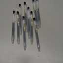 Muji Smooth Gel Ink Ballpoint Pen Knock Type 10-Pieces Set, 0.5 mm Nib Size, Black