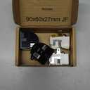 MECCANIXITY 2 Set PTC Refrigerator Starter Relay 15 Ohm 2 Pin and 1/6HP Freezer Overload Protector for Fridge Cooler Compressor