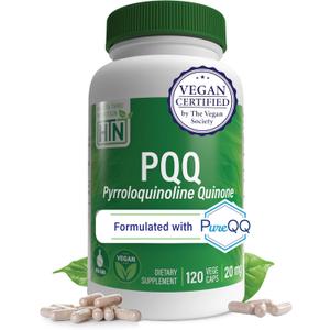 Health Thru Nutrition PQQ 20mg Pyrroloquinoline Quinone 120 Servings