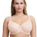 Chantelle Rive Gauche Full Coverage Unlined Bra (42D, Rose Petal Nude)