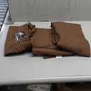 Queen Size 4 Piece Sheet Set - Comfy Breathable & Cooling Bed Sheets Set - Hotel Luxury Bedding for Women, Men, Kids, Teens, Boys & Girls - Deep Pockets, Ultra-Soft, Wrinkle Free - Oeko-Tex - Brown