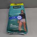 Depend Fresh Protection Adult Diapers, Incontinence Underwear for Men, Disposable, Maximum, Large, Grey, 28 Count