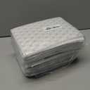 Cooyes 12 PCS Refrigerator Liners, 12" x 24" Non-Slip Fridge Liners Strong Absorbent Washable Non-Adhesive, Refrigerator Shelf Liners and Mats for Shelves, Drawers, Kitchen Cabinets(Gray Slate)