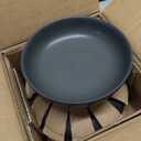 Stoneware Pasta Bowls, 34 oz Large Salad Bowl Set of 4, Ceramic Serving Bowls for Ramen, Pasta, Fruit, Cereal, Dinner, Wide and Shallow Bowls, Microwave & Dishwasher Safe, Matte Black