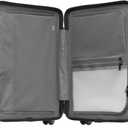 LEVEL8 Wide Handle Carry on Luggage, 20 Inch Hardshell Suitcase, Celadon