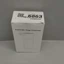 Automatic Soap Dispenser Liquid Touchless: 13.52oz/ 400ml Wall USB Rechargeable - 4-Level Adjustable Modern Electric Hand Soap Dispenser - Kitchen Bathroom Kids Family Black