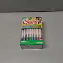 INABA Churu Cat Treats, Grain-Free, Lickable, Squeezable Creamy Pure Cat Treat/Topper with Vitamin E & Taurine, 0.5 Ounces Each, 40 Tubes, Tuna & Seafood Variety Box