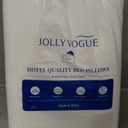 JOLLYVOGUE Pillows King Size Set of 2, Washable Supportive Bed Pillows with Super Soft Down Alternative Fill, Luxury Fluffy Hotel Quality for Side, Back, and Stomach Sleepers