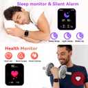 Smart Watch for Men Fitness Tracker: Military Waterproof Make Answer Call Digital Mens Watches Running Step Pedometer Smartwatch Android Phone iPhone Samsung Compatible Sleep SpO2 Heart Rate Monitor, 
Connectivity Technology	Bluetooth